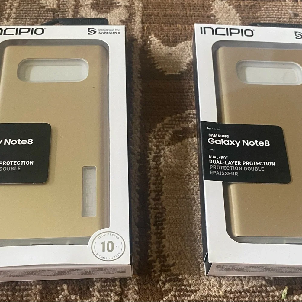 Incipio Gold Dual-Layer Case for Samsung Galaxy Note8